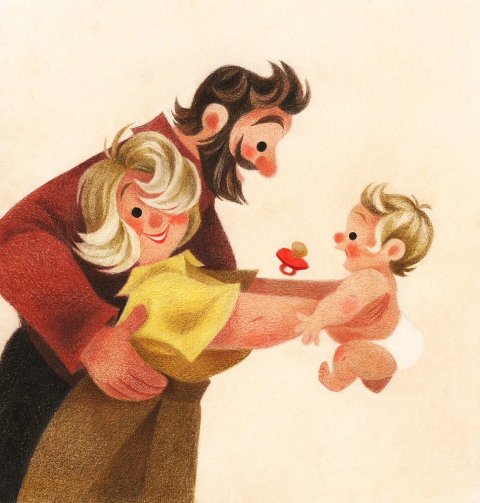Bright Illustration Stories for Kids by Genevieve Godbout