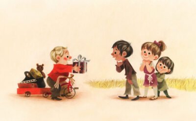 Bright Illustration Stories for Kids by Genevieve Godbout